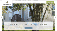 Desktop Screenshot of homefirstcertified.com
